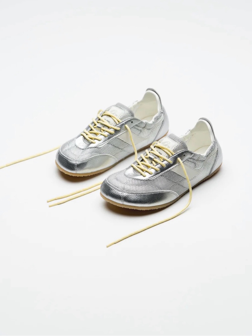Ohne Project Metallic Silver Women's Kima Sneakerina
